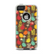 The Orange & Red Cute Vector Birds Apple iPhone 5-5s Otterbox Commuter Case Skin Set