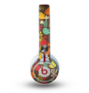 The Orange & Red Cute Vector Birds Skin for the Beats by Dre Mixr Headphones