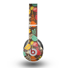 The Orange & Red Cute Vector Birds Skin for the Beats by Dre Original Solo-Solo HD Headphones