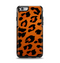 The Orange Vector Animal Print Apple iPhone 6 Otterbox Symmetry Case Skin Set