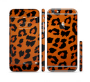 The Orange Vector Animal Print Sectioned Skin Series for the Apple iPhone 6s Plus