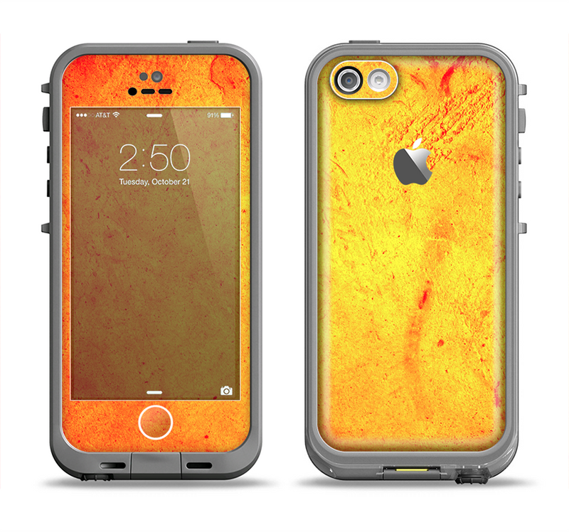 The Orange Vibrant Texture Apple iPhone 5c LifeProof Fre Case Skin Set – DesignSkinz The Orange Vibrant Texture Apple iPhone 5c LifeProof Fre Case Skin Set – DesignSkinz