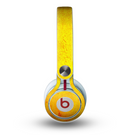 The Orange Vibrant Texture Skin for the Beats by Dre Mixr Headphones