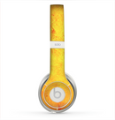 The Orange Vibrant Texture Skin for the Beats by Dre Solo 2 Headphones