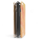 The Orange Watercolor Grunge Surface with Polka Dots iPhone 6/6s or 6/6s Plus 2-Piece Hybrid INK-Fuzed Case