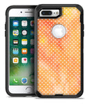 The Orange Watercolor Grunge Surface with Polka Dots - iPhone 7 Plus/8 Plus OtterBox Case & Skin Kits