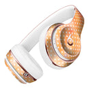 The Orange Watercolor Grunge Surface with Polka Dots Full-Body Skin Kit for the Beats by Dre Solo 3 Wireless Headphones