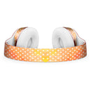 The Orange Watercolor Grunge Surface with Polka Dots Full-Body Skin Kit for the Beats by Dre Solo 3 Wireless Headphones