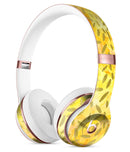 The Orange Yellow Watercolors with Falling Pedals Full-Body Skin Kit for the Beats by Dre Solo 3 Wireless Headphones