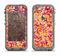 The Orange and Pink Candy Sprinkles Apple iPhone 5c LifeProof Nuud Case Skin Set