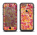 The Orange and Pink Candy Sprinkles Apple iPhone 6/6s LifeProof Fre Case Skin Set