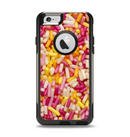 The Orange and Pink Candy Sprinkles Apple iPhone 6 Otterbox Commuter Case Skin Set