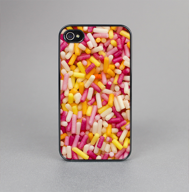 The Orange and Pink Candy Sprinkles Skin-Sert for the Apple iPhone 4-4s Skin-Sert Case