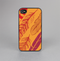 The Orange and Red Vector Feathers Skin-Sert for the Apple iPhone 4-4s Skin-Sert Case