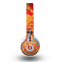 The Orange and Red Vector Feathers Skin for the Beats by Dre Mixr Headphones