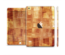 The Oranged Patch Layers Vintage Full Body Skin Set for the Apple iPad Mini 3