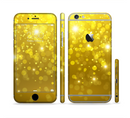 The Orbs of Gold Light Sectioned Skin Series for the Apple iPhone 6s