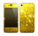 The Orbs of Gold Light Skin for the Apple iPhone 4-4s