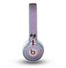 The OverLock Pink to Blue Swirls Skin for the Beats by Dre Mixr Headphones