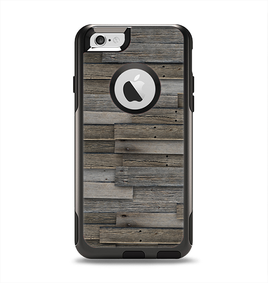 The Overlapping Aged Planks Apple iPhone 6 Otterbox Commuter Case Skin Set