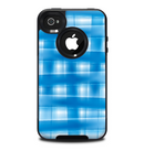 The Overlapping Blue Woven Skin for the iPhone 4-4s OtterBox Commuter Case