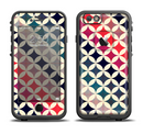 The Overlapping Retro Circles Apple iPhone 6/6s LifeProof Fre Case Skin Set