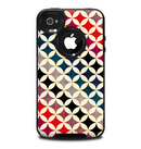 The Overlapping Retro Circles Skin for the iPhone 4-4s OtterBox Commuter Case