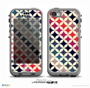The Overlapping Retro Circles Skin for the iPhone 5c nüüd LifeProof Case