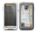 The Painted Grunge Rusted Panel Skin for the Samsung Galaxy S5 frē LifeProof Case