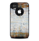 The Painted Grunge Rusted Panel Skin for the iPhone 4-4s OtterBox Commuter Case