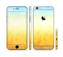 The Painted Tall Grass with Sunrise Sectioned Skin Series for the Apple iPhone 6s Plus