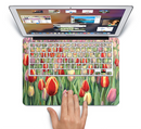 The Painting of Field of Flowers Skin Set for the Apple MacBook Pro 15" with Retina Display