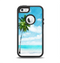 The Paradise Beach Palm Tree Apple iPhone 5-5s Otterbox Defender Case Skin Set