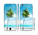 The Paradise Beach Palm Tree Sectioned Skin Series for the Apple iPhone 6s Plus