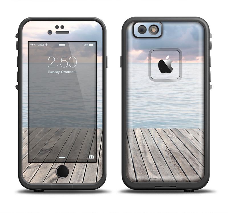 The Paradise Dock Apple iPhone 6 LifeProof Fre Case Skin Set