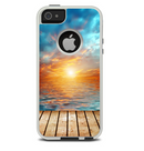 The Paradise Sunset Ocean Dock Skin For The iPhone 5-5s Otterbox Commuter Case