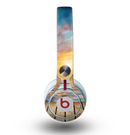 The Paradise Sunset Ocean Dock Skin for the Beats by Dre Mixr Headphones