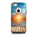 The Paradise Sunset Ocean Dock Skin for the iPhone 5c OtterBox Commuter Case