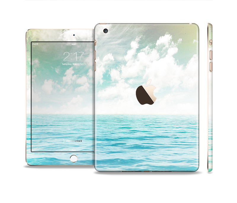 The Paradise Vintage Waves Full Body Skin Set for the Apple iPad Mini 3
