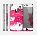 The Paris Pink Illustration Skin for the Apple iPhone 6
