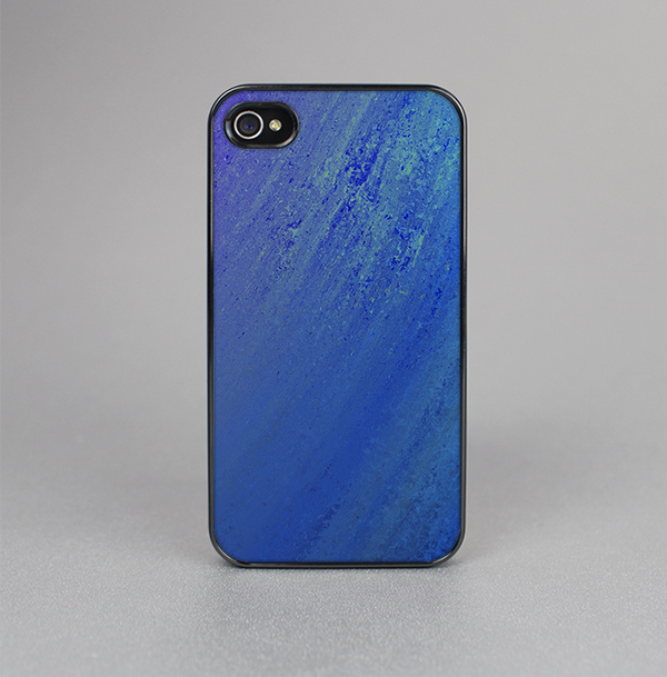 The Pastel Blue Surface Skin-Sert for the Apple iPhone 4-4s Skin-Sert Case