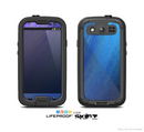 The Pastel Blue Surface Skin For The Samsung Galaxy S3 LifeProof Case