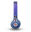 The Pastel Blue Surface Skin for the Beats by Dre Mixr Headphones