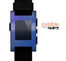 The Pastel Blue Surface Skin for the Pebble SmartWatch