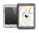 The Pastel Color Vector Heart Pattern Apple iPad Air LifeProof Fre Case Skin Set