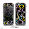 The Pastel Color Vector Heart Pattern on Black Skin for the iPhone 5c nüüd LifeProof Case