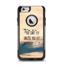 The Pastel Sunset You Cant Fly Unless You Let Yourself Fall Apple iPhone 6 Otterbox Commuter Case Skin Set