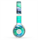 The Pastel Vibrant Blue Dolphin Skin for the Beats by Dre Solo 2 Headphones