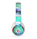 The Pastel Vibrant Blue Dolphin Skin for the Beats by Dre Studio (2013+ Version) Headphones