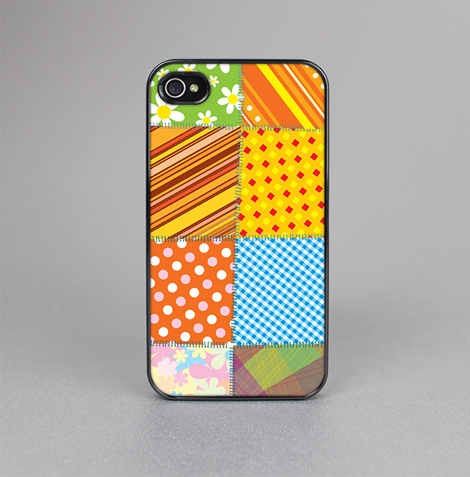 The Patched Various Hot Patterns Skin-Sert for the Apple iPhone 4-4s Skin-Sert Case